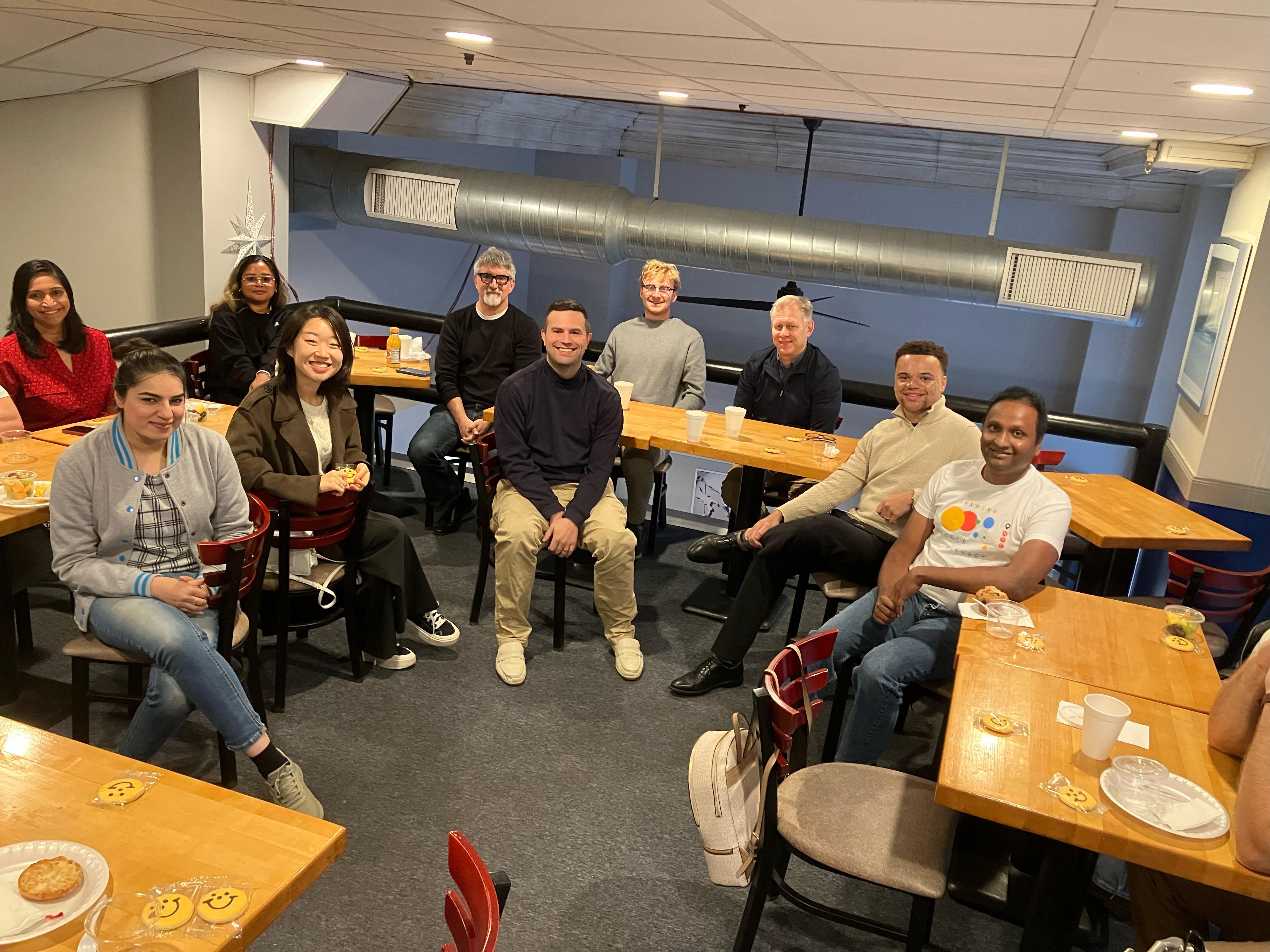 Project Managers smile more after breakfast
